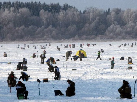 Рыбаков призывают больше не выходить на лёд